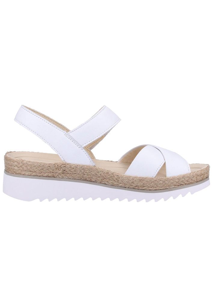 Gabor Sandalen Leder Weiß - surf4shoes