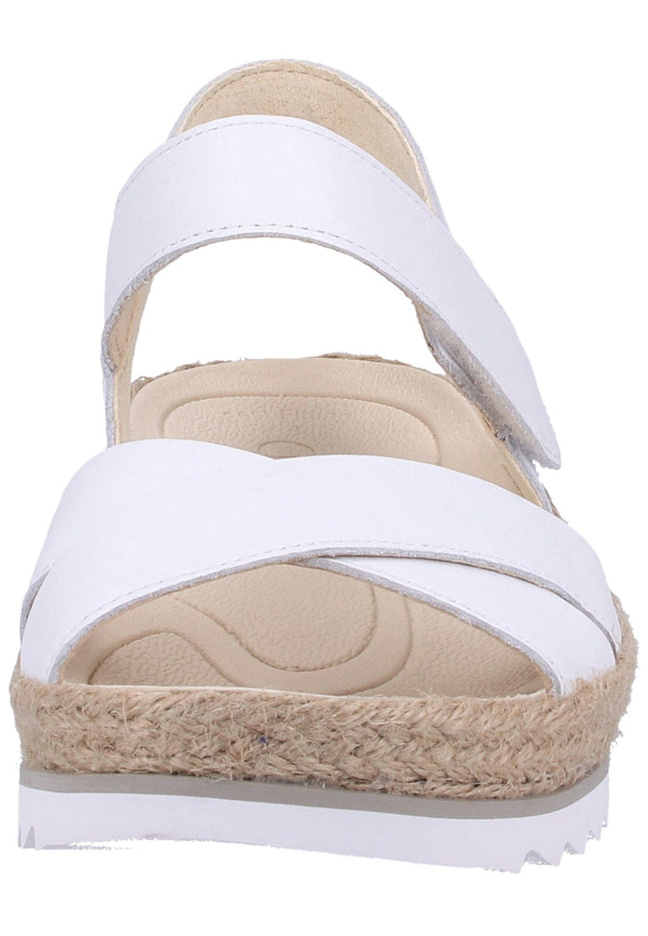 Gabor Sandalen Leder Weiß - surf4shoes