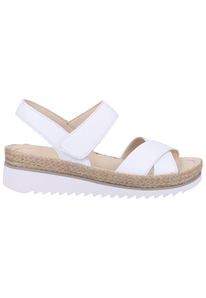 Gabor Sandalen Leder Weiß - surf4shoes