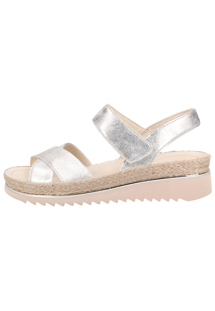 Gabor Sandalen Leder Nude - surf4shoes