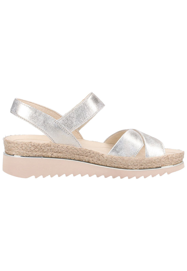 Gabor Sandalen Leder Nude - surf4shoes