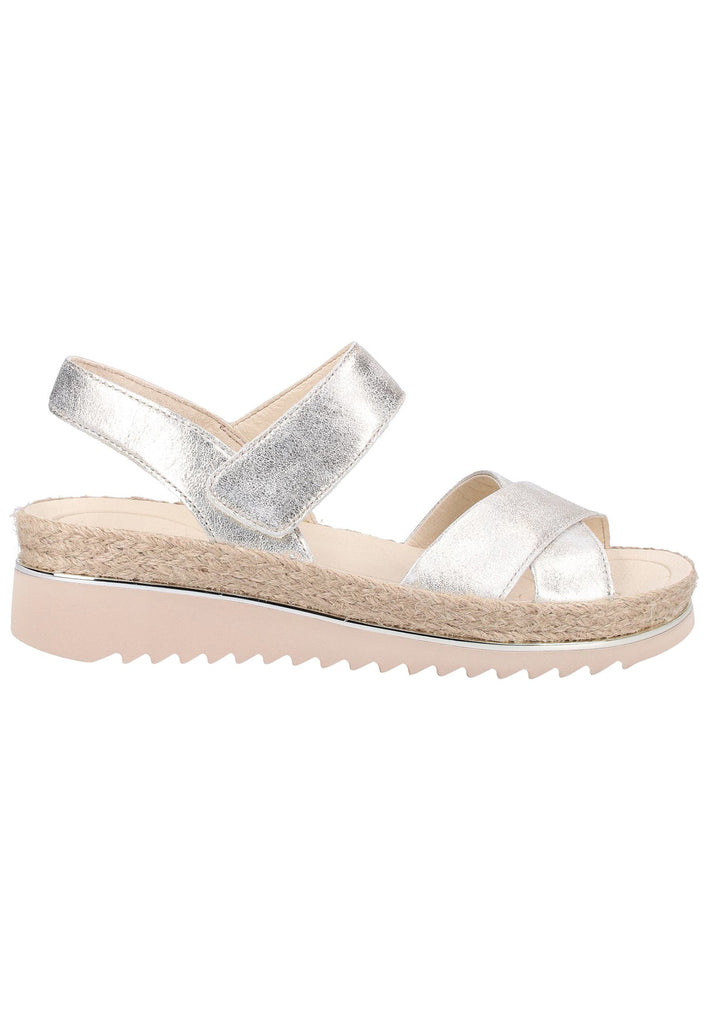 Gabor Sandalen Leder Nude - surf4shoes