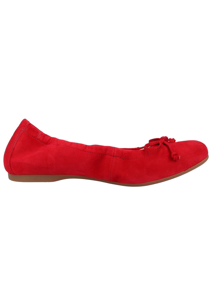 Gabor Ballerinas Leder Rot - surf4shoes
