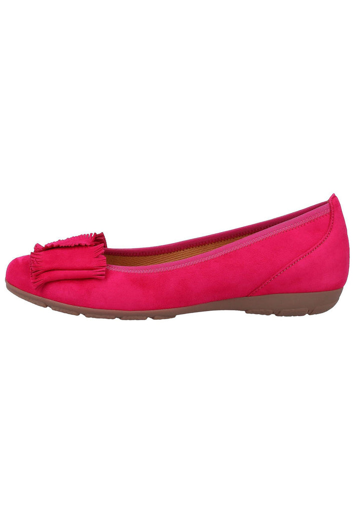 Gabor Ballerinas Leder Rot - surf4shoes