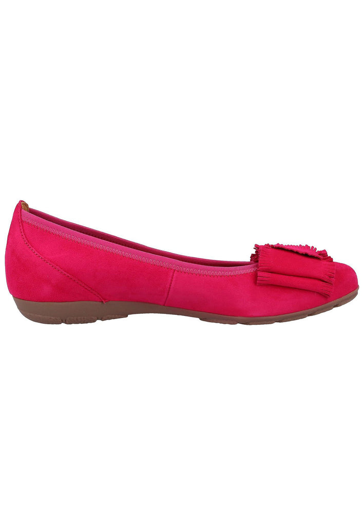 Gabor Ballerinas Leder Rot - surf4shoes
