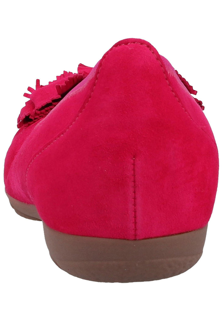 Gabor Ballerinas Leder Rot - surf4shoes