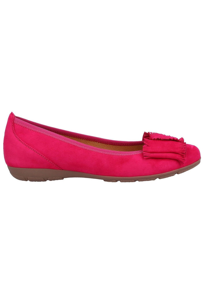 Gabor Ballerinas Leder Rot - surf4shoes
