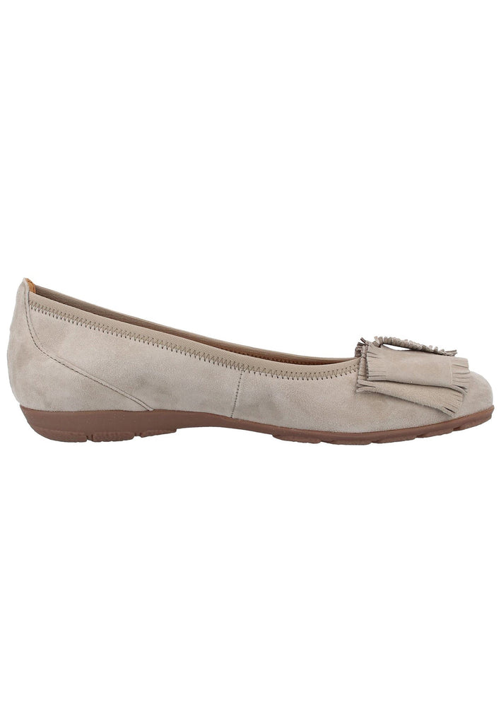 Gabor Ballerinas Leder Beige - surf4shoes