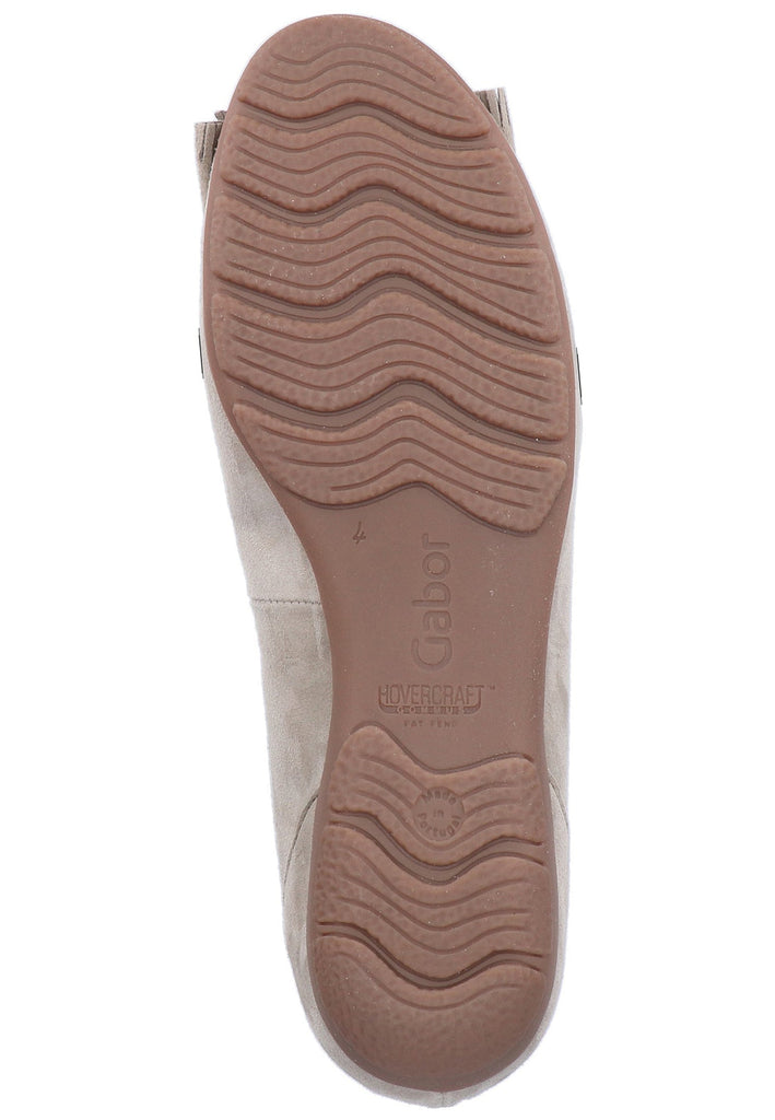 Gabor Ballerinas Leder Beige - surf4shoes