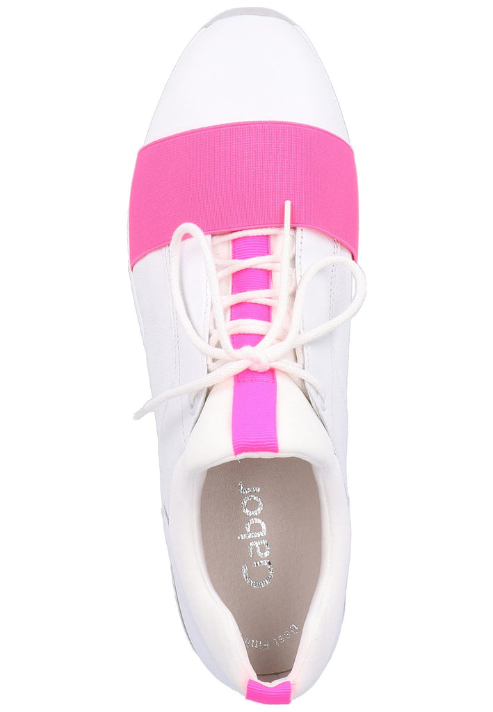 Gabor Sneaker Leder Weiß - surf4shoes