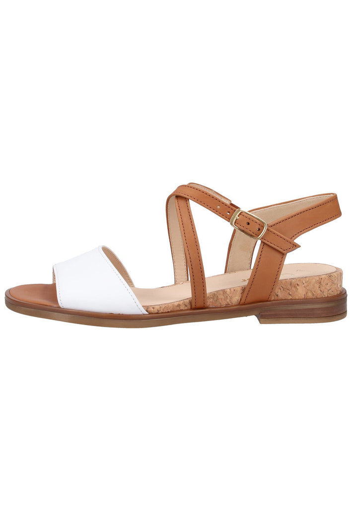 Gabor Sandalen Leder Weiß - surf4shoes