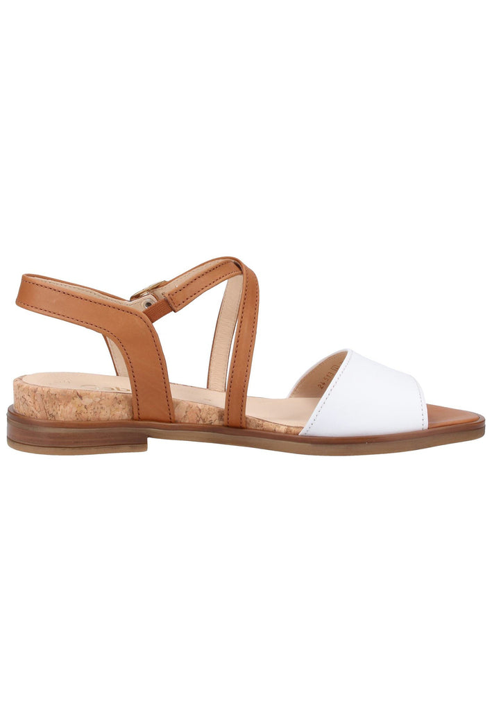Gabor Sandalen Leder Weiß - surf4shoes