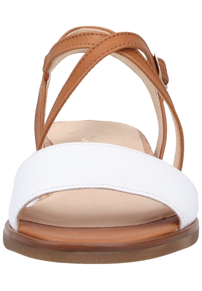 Gabor Sandalen Leder Weiß - surf4shoes