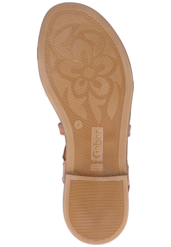 Gabor Sandalen Leder Weiß - surf4shoes