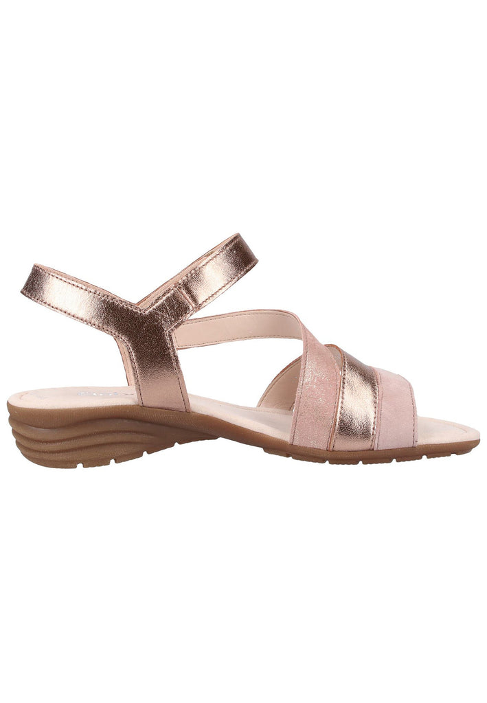 Gabor Sandalen Leder Rosa - surf4shoes