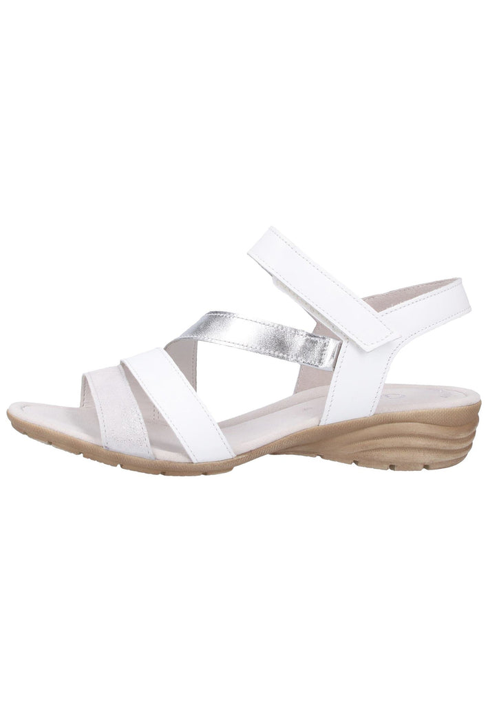 Gabor Sandalen Leder Weiß - surf4shoes
