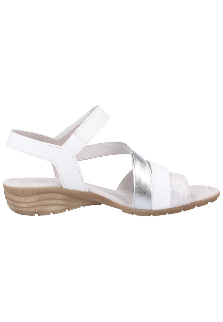 Gabor Sandalen Leder Weiß - surf4shoes