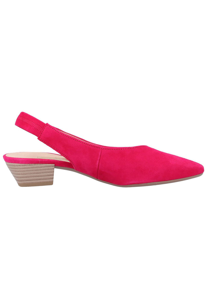 Gabor Pumps Leder Rot - surf4shoes