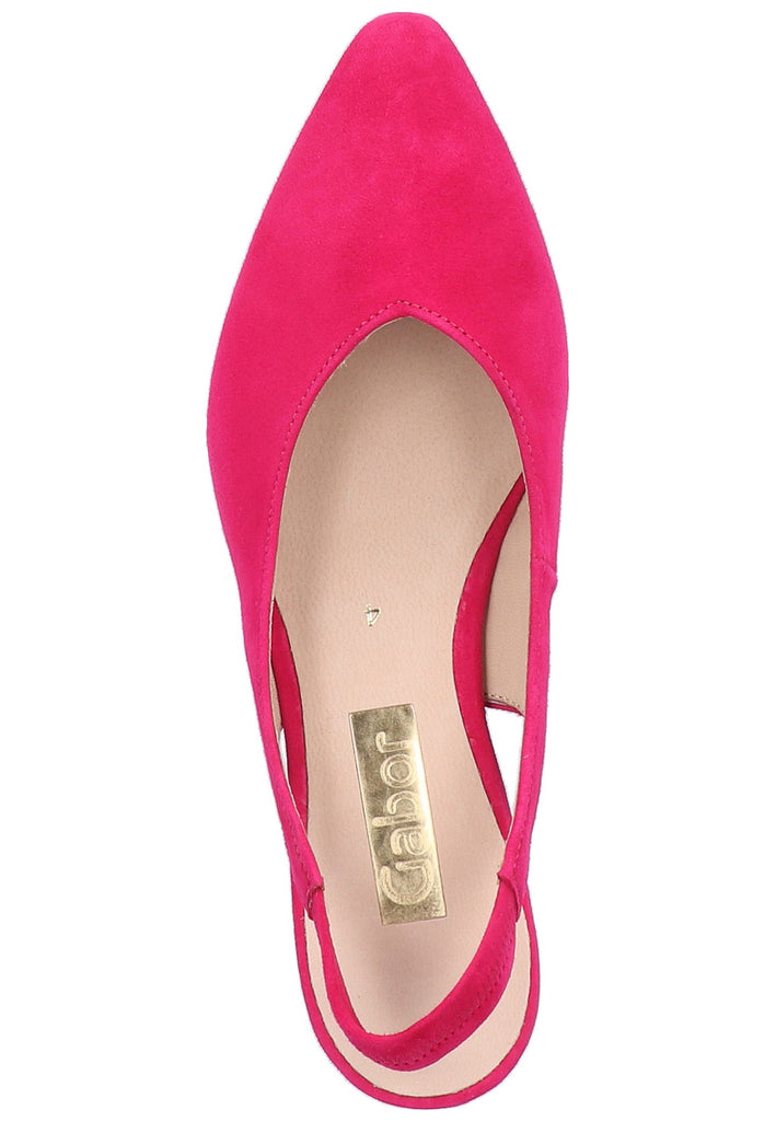 Gabor Pumps Leder Rot - surf4shoes