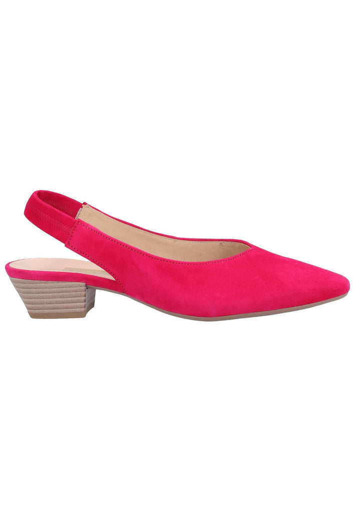 Gabor Pumps Leder Rot - surf4shoes