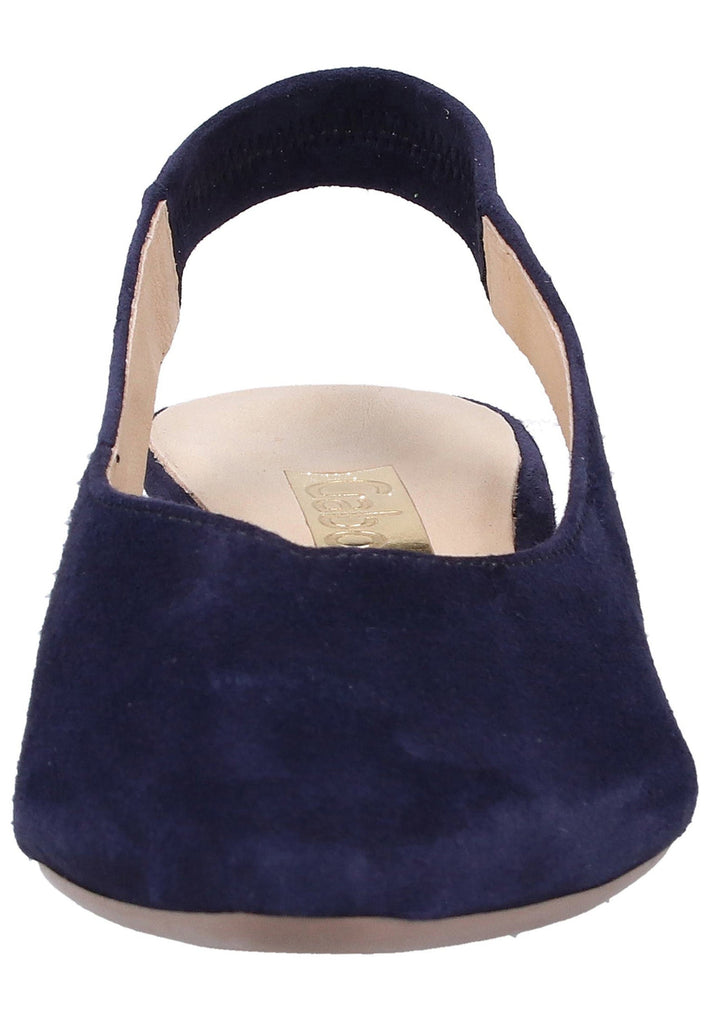 Gabor Pumps Leder Blau - surf4shoes