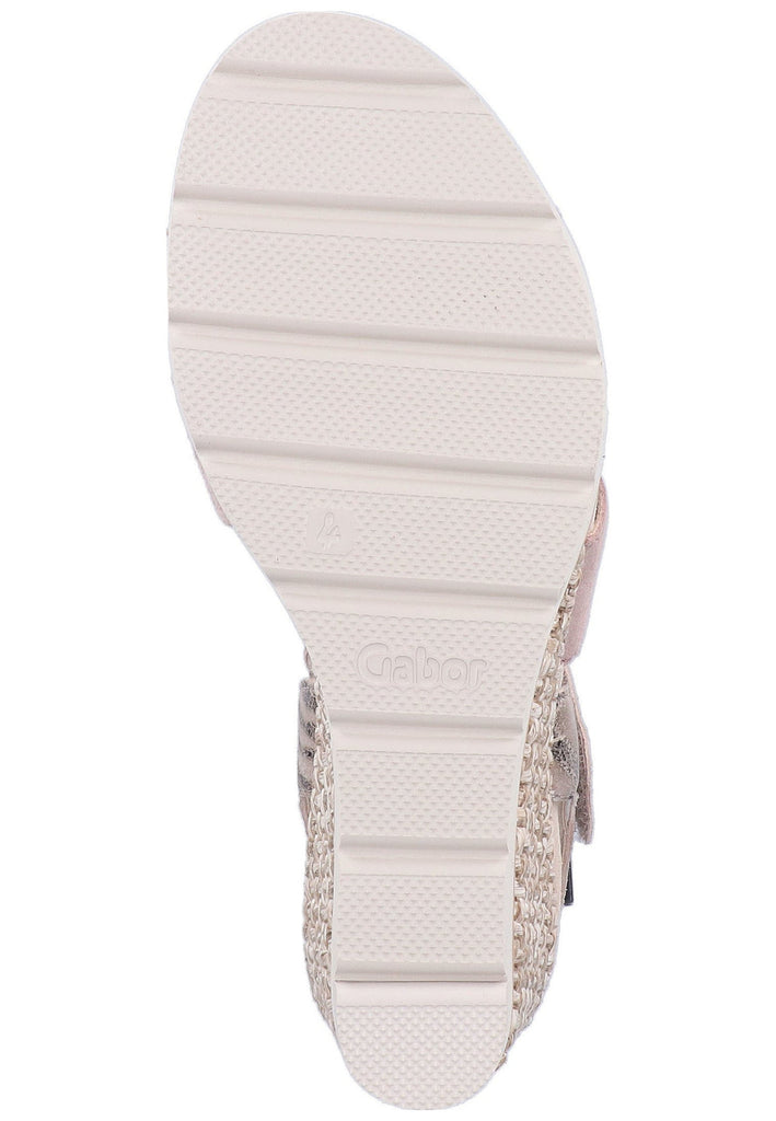 Gabor Sandalen Leder Rosa - surf4shoes