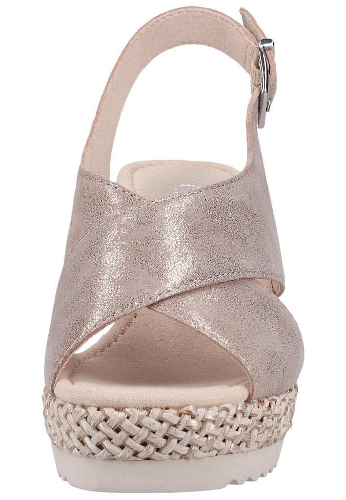 Gabor Sandalen Leder Rose - surf4shoes