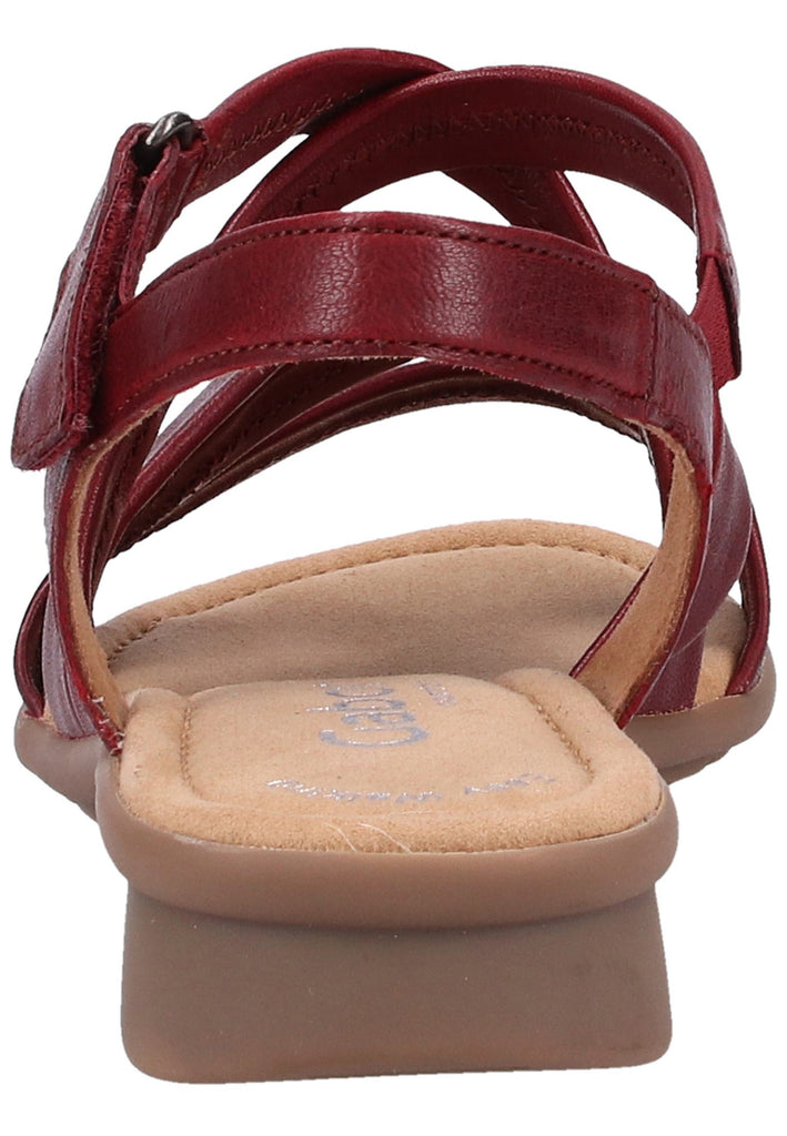 Gabor Sandalen Leder Rot - surf4shoes