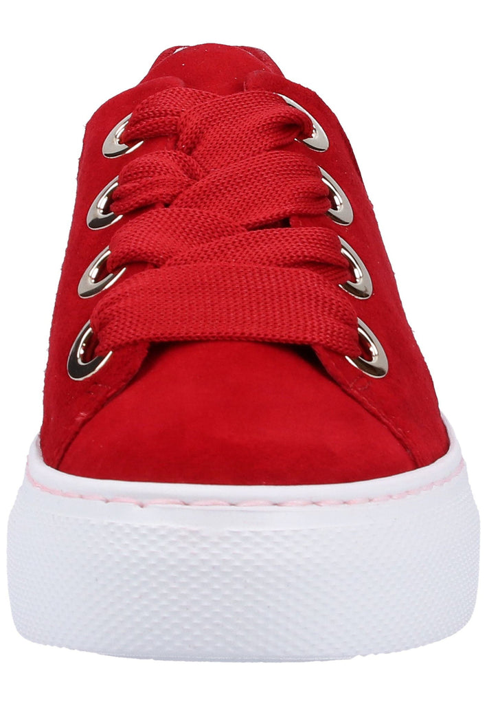 Gabor Sneaker Leder Rot - surf4shoes