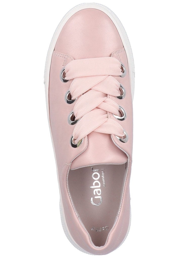 Gabor Sneaker Glattleder Rose - surf4shoes