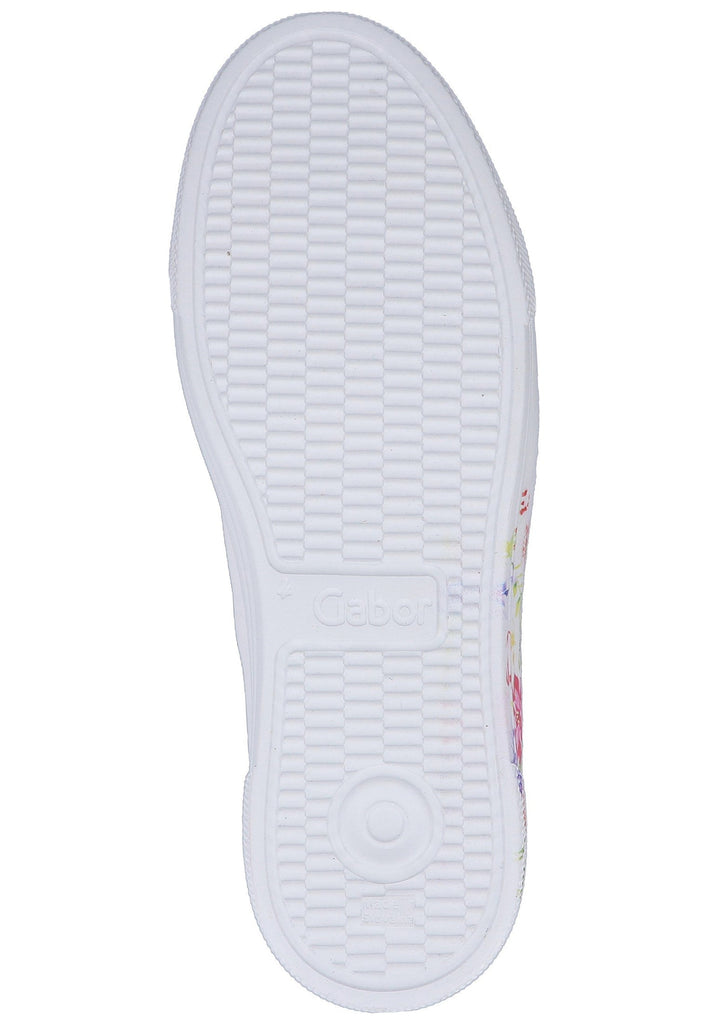 Gabor Sneaker Nappaleder Weiß - surf4shoes