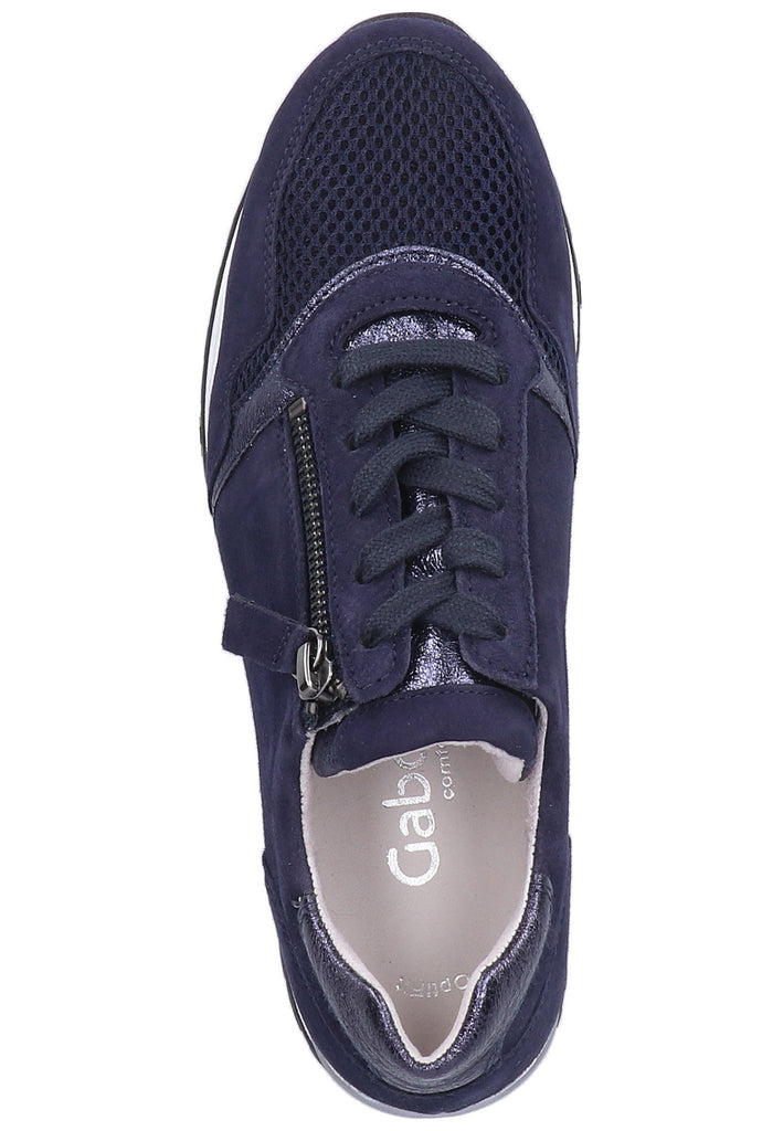 Gabor Sneaker Lederimitat/Mesh Dunkelblau - surf4shoes