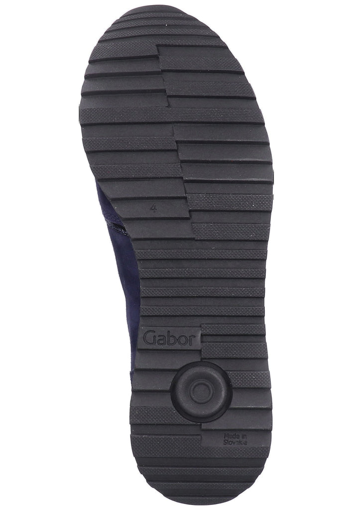 Gabor Sneaker Lederimitat/Mesh Dunkelblau - surf4shoes