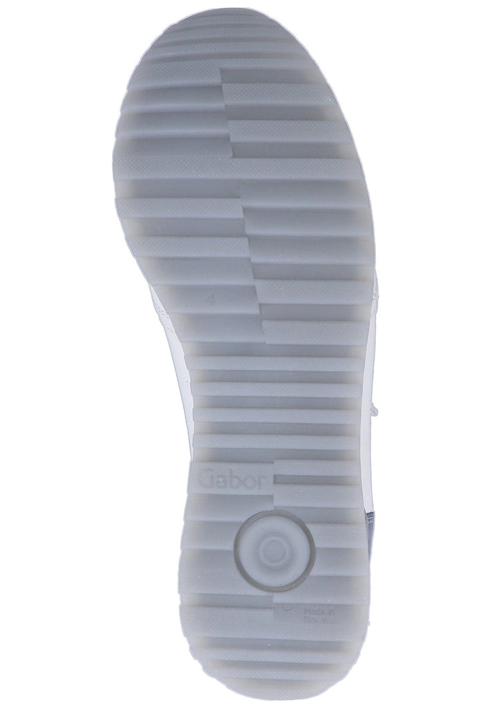 Gabor Sneaker Nappaleder Weiß - surf4shoes