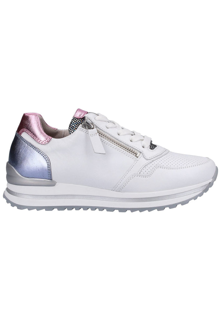 Gabor Sneaker Nappaleder Weiß - surf4shoes