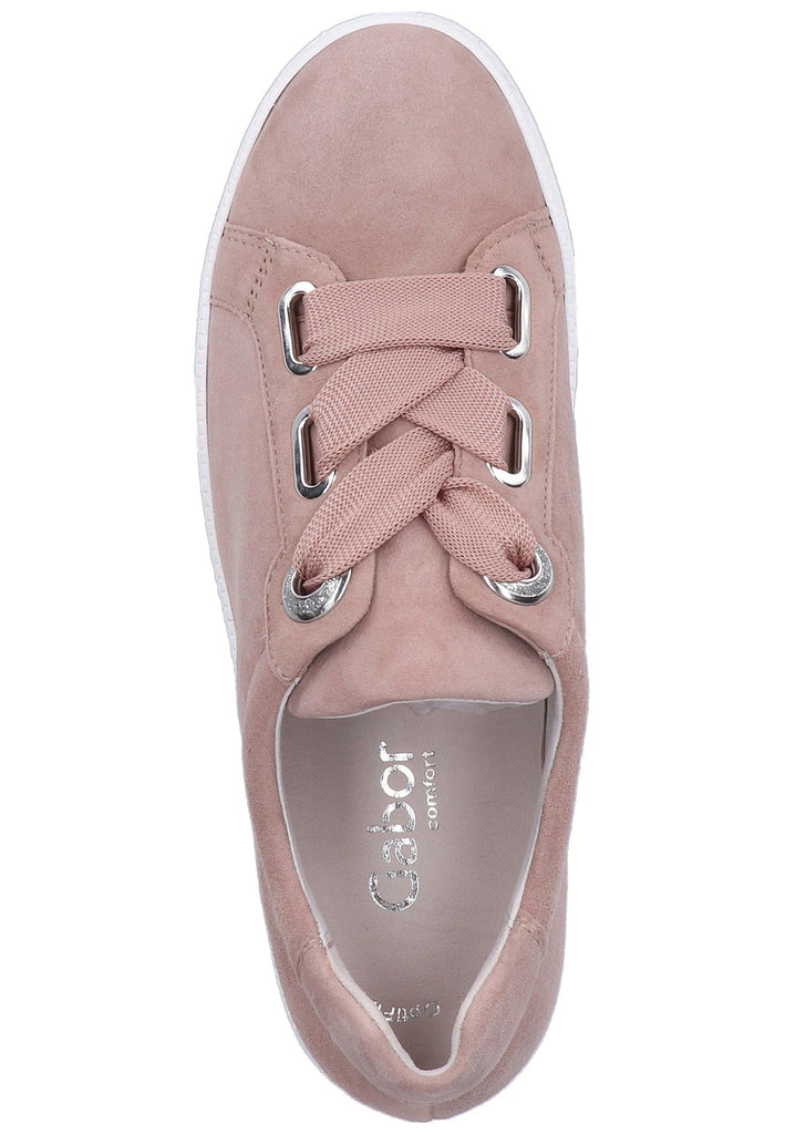 Gabor Sneaker Leder Rosa - surf4shoes