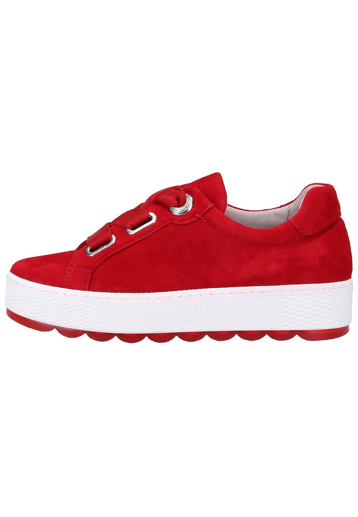 Gabor Sneaker Leder Rot - surf4shoes