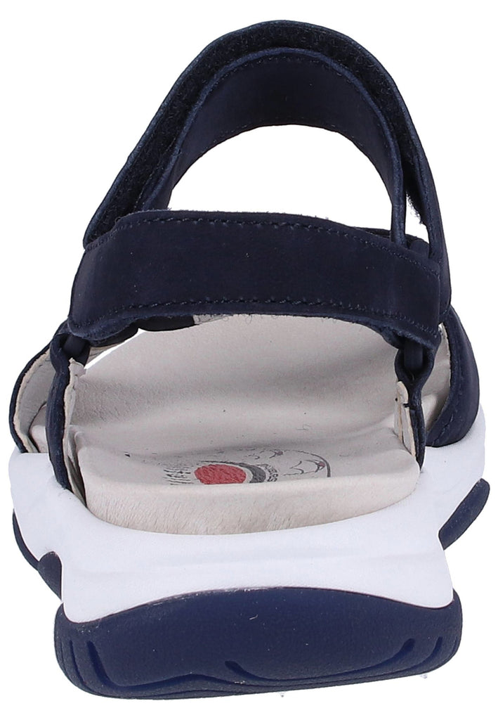 Gabor Sandalen Nubukleder Blau - surf4shoes