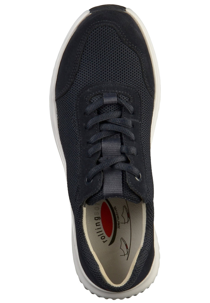 Gabor Sneaker Veloursleder/Textil Blau - surf4shoes
