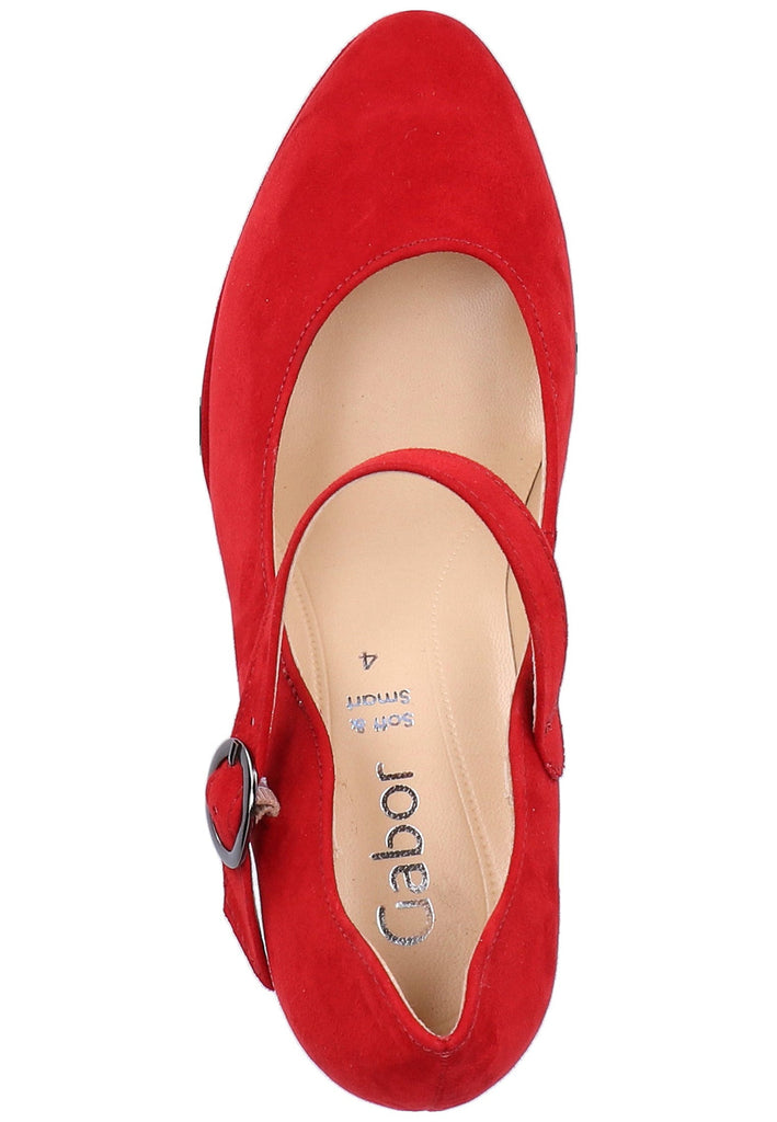 Gabor Pumps Lederimitat Cherry - surf4shoes