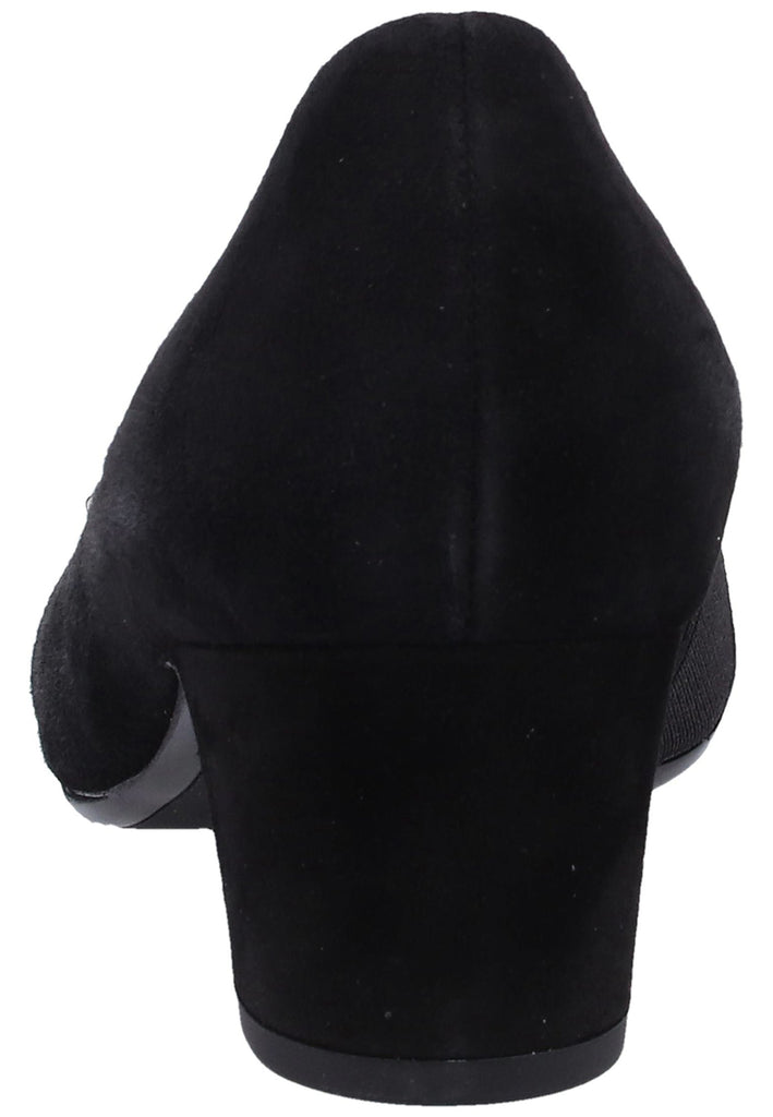 Gabor Pumps Leder Schwarz - surf4shoes