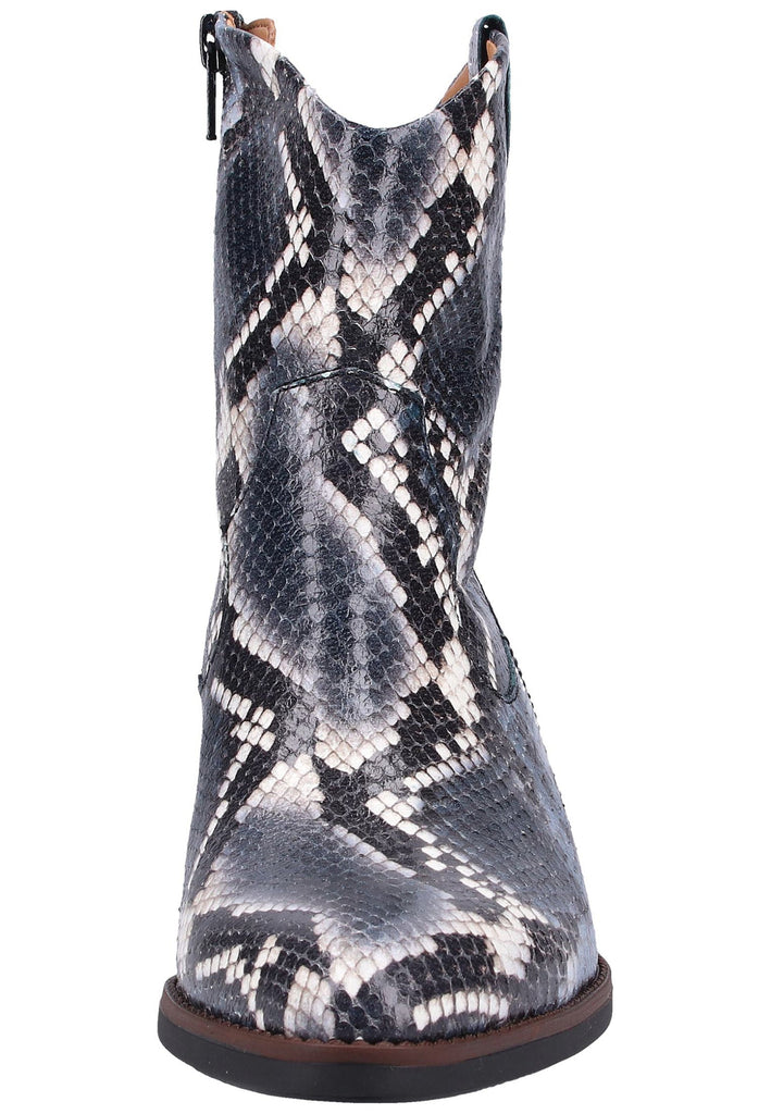 Gabor Stiefelette Leder Blau - surf4shoes