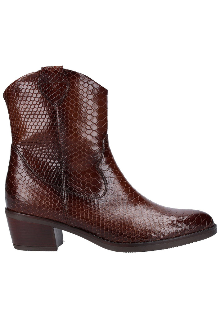 Gabor Stiefelette Leder Dunkelbraun - surf4shoes