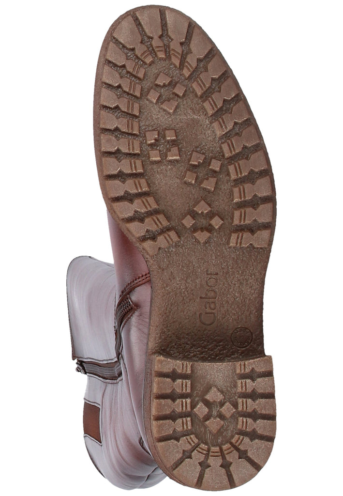 Gabor Stiefel Nappaleder Hellbraun - surf4shoes