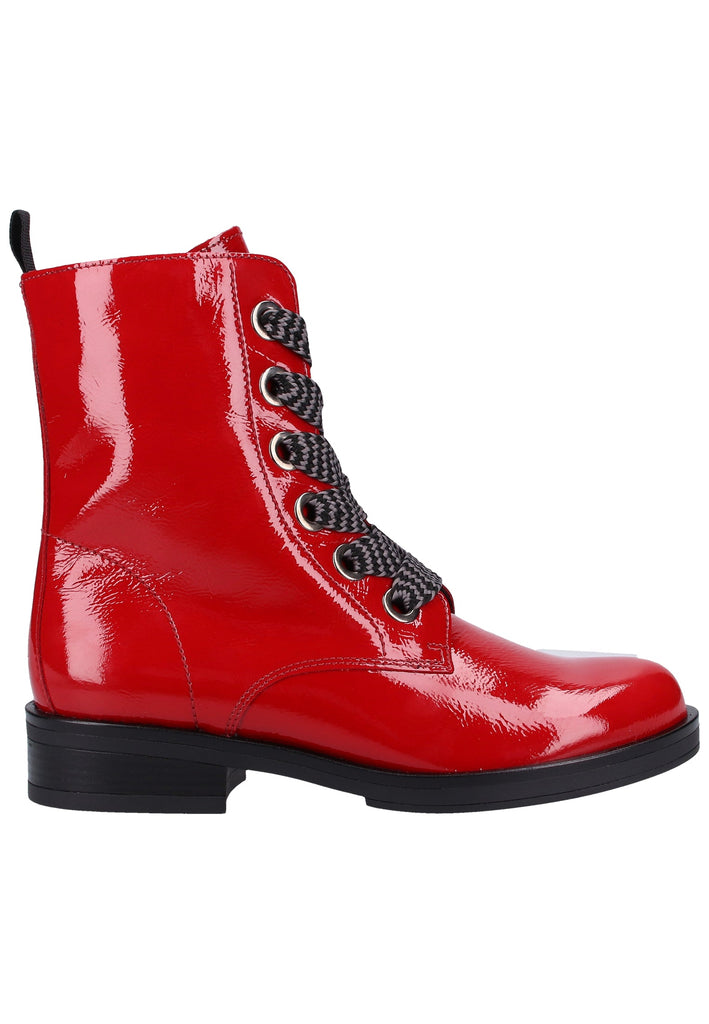 Gabor Stiefelette Leder Rot - surf4shoes