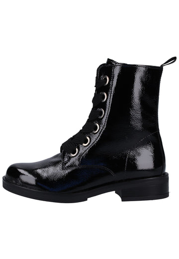 Gabor Stiefelette Leder Schwarz - surf4shoes