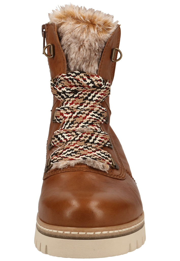 Gabor Stiefelette Leder Copper Warmfutter - surf4shoes