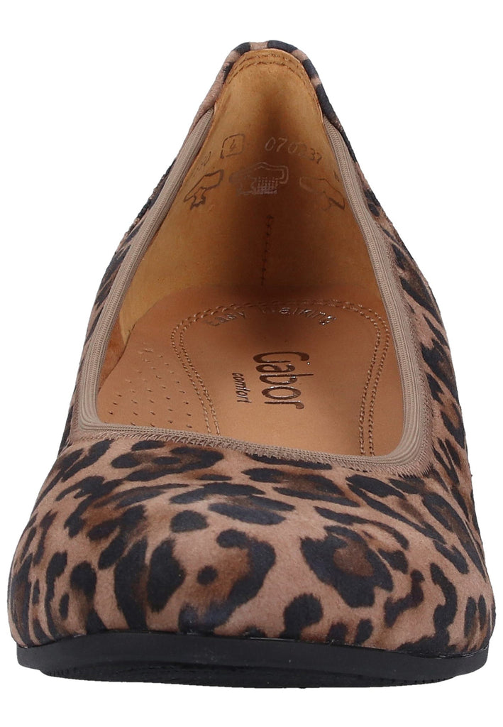 Gabor Pumps Veloursleder Leopard - surf4shoes