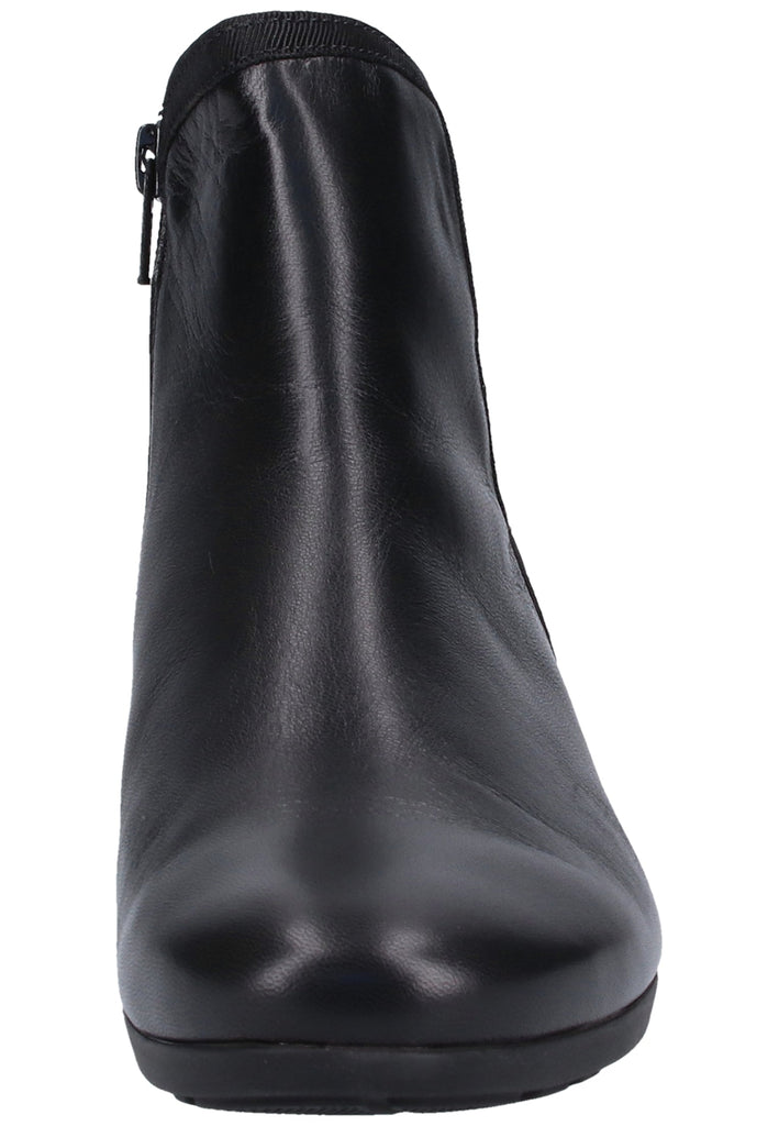 Gabor Stiefelette Glattleder Schwarz - surf4shoes