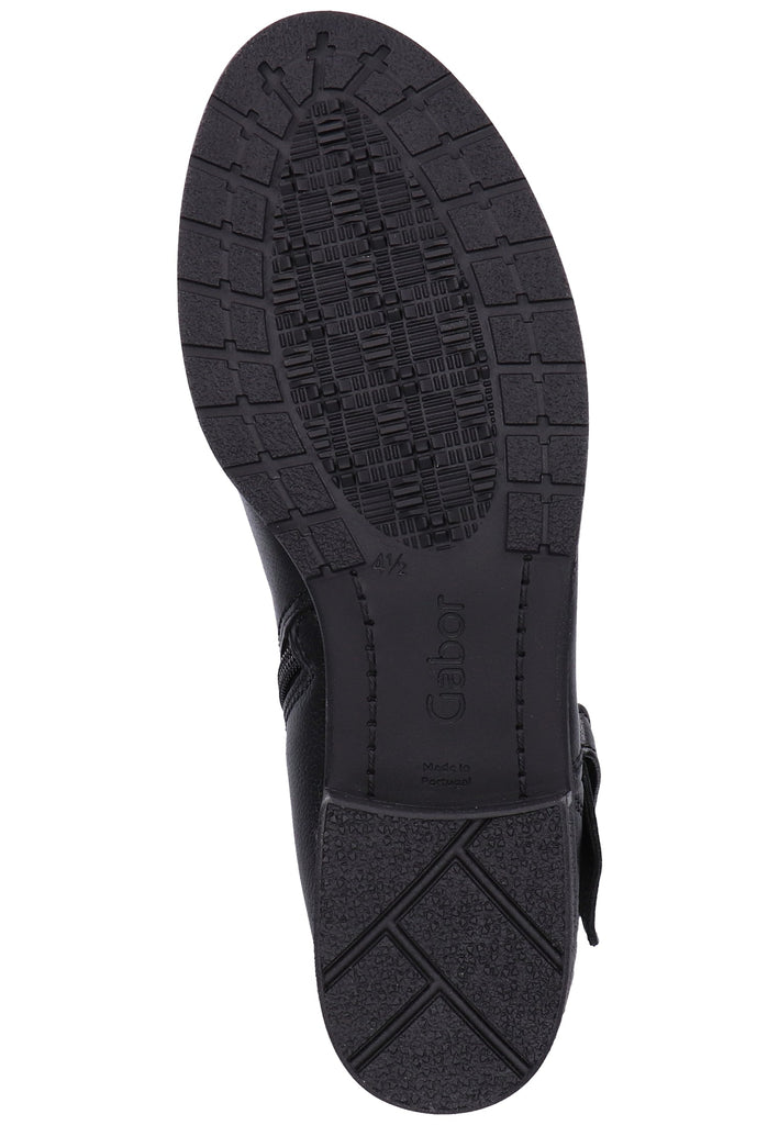 Gabor Stiefel Nubukleder Schwarz Warmfutter - surf4shoes